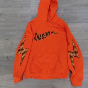 shadow hill orange hoodie